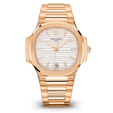 patek philippe nautilus rose gold womens|Patek Philippe Nautilus price list.